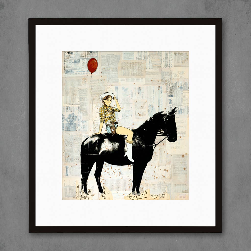 Dolan Geiman - Wholesale Art Print - Art Print | Cowgirl & Horse Wall Art | BIRTHDAY PARTY2