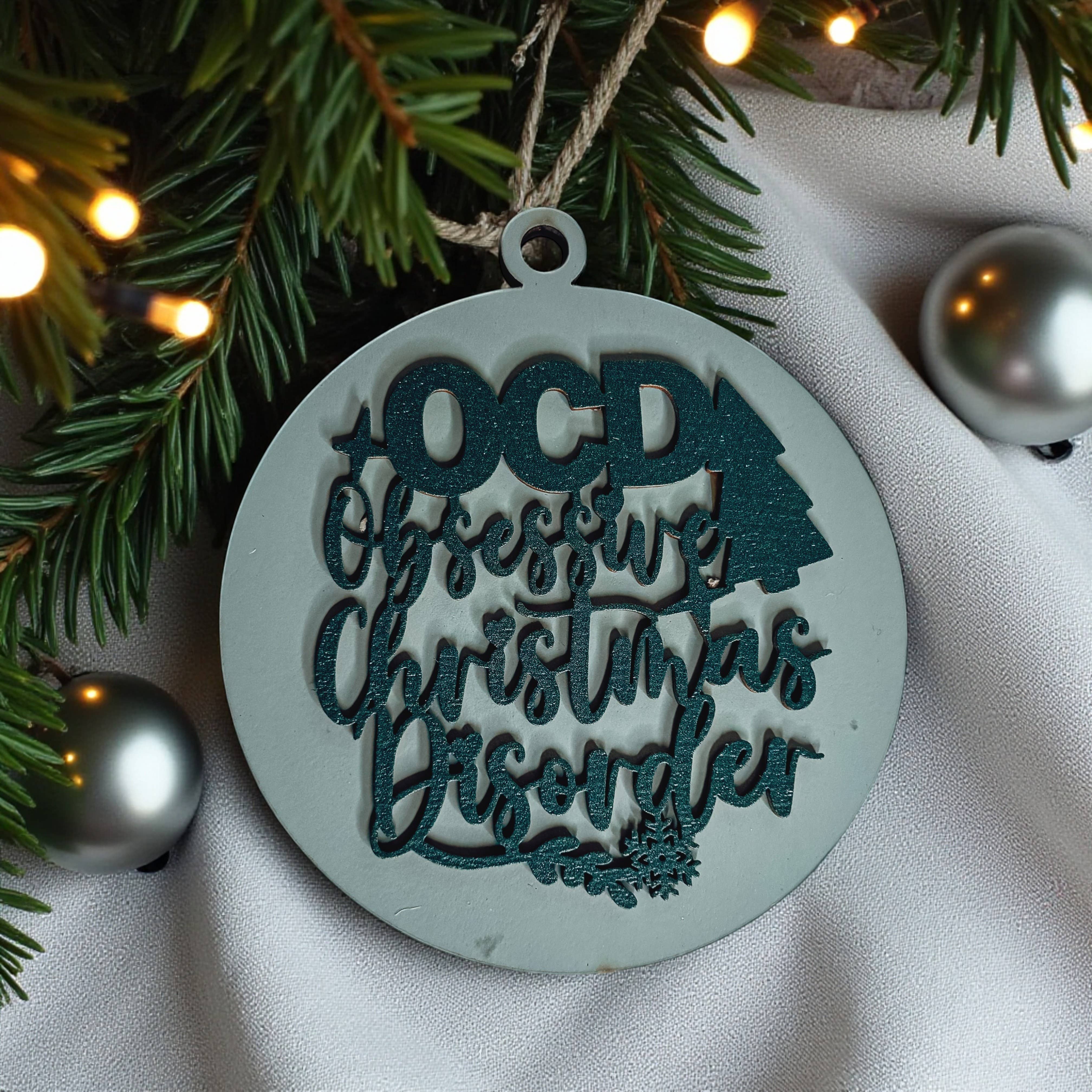 Gia Roma - Wholesale Ornament - Hanging Christmas Decor + Handmade Wooden Ornament Funny199