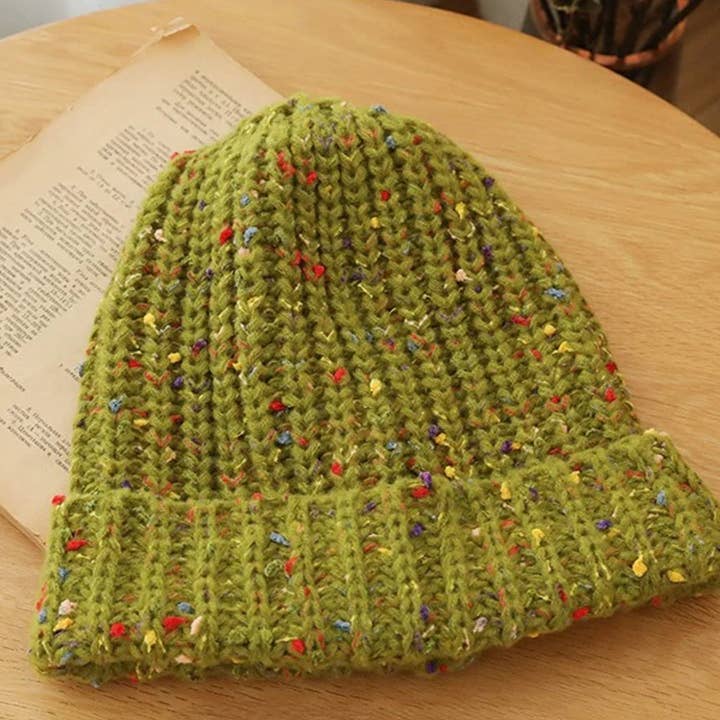 Funkyrel® Atzbranding Limited – wholesale Beanie – Women's – Haila - Knitted Splash Beanie Hat8