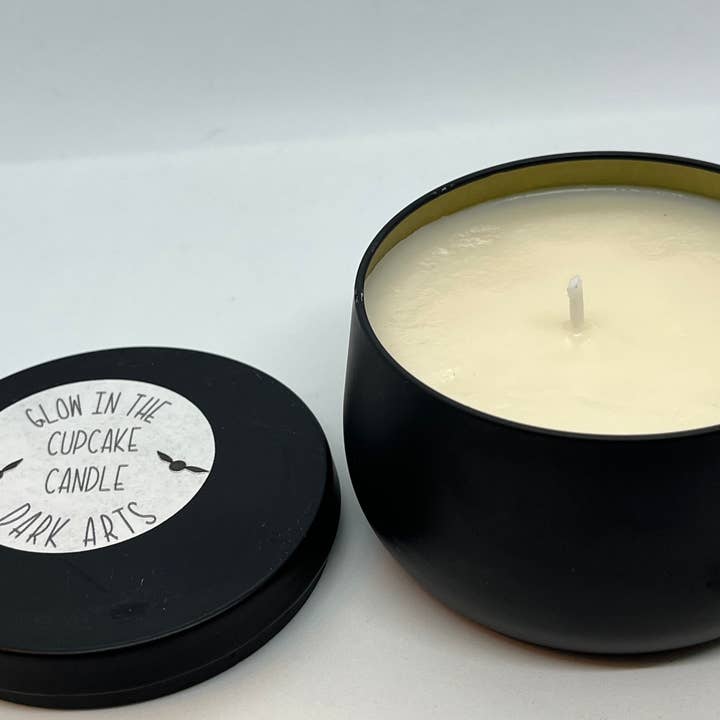 Glow In The Dark Arts – Großhandel Kerze im Glas / gefüllte Kerze – 7 Unzen Sojawachs aus Holz Docht Schimmer Kerze
