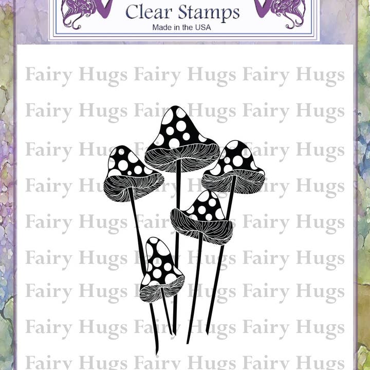 Fairy Hugs Frimærker - prikkede svampe for engroshandel hos Fairy Hugs