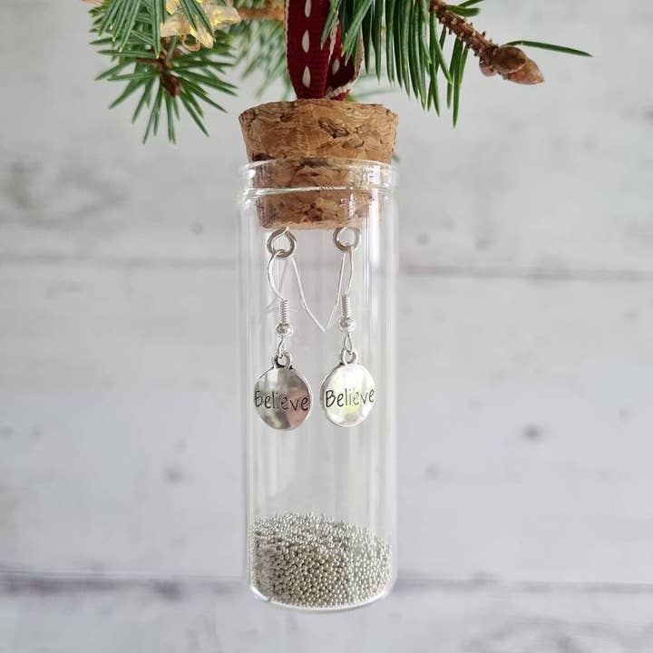 Pendientes Christmas Believe, diseño 92 para venta al por mayor de Zamsoe