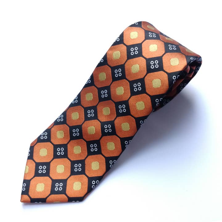 Dinsi Okondor Silk Necktie - Carielle design for wholesale by Dinsi Okondor