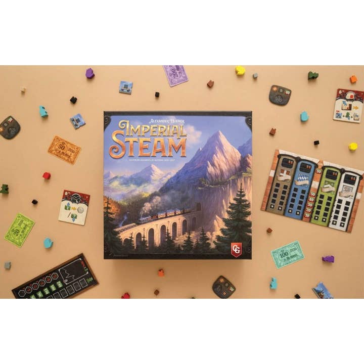 Capstone Games - Wholesale Board Game - Imperial Steam1