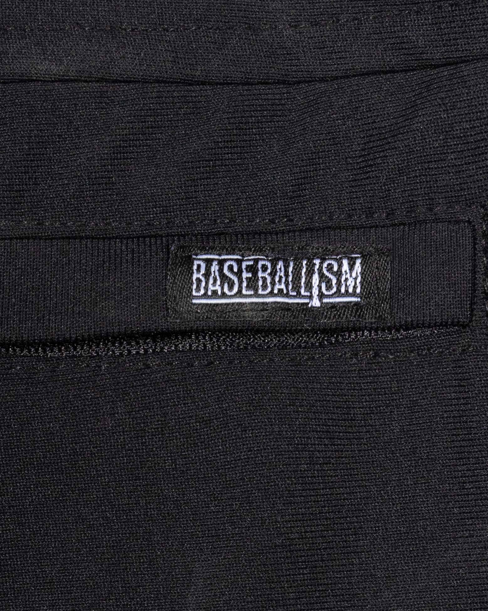 Baseballism – wholesale Joggingbyxor - Barn – Ace Joggers (Svart) - Ungdom1