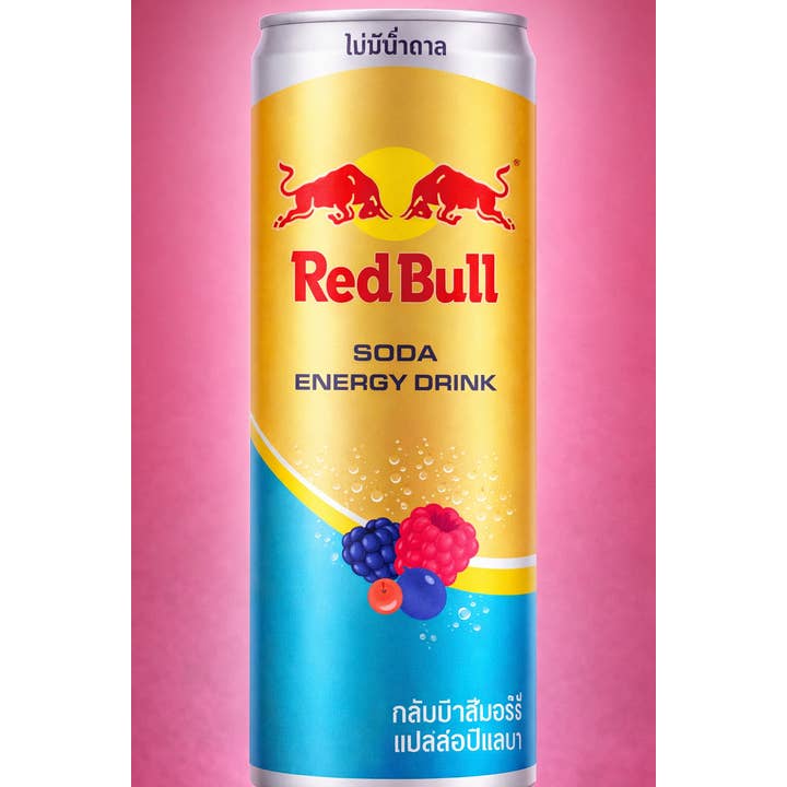 RedBull Saveur Fruits Mixtes Framboise & Mûre 250ML pour la vente par Sahara Stock & Go wholesale