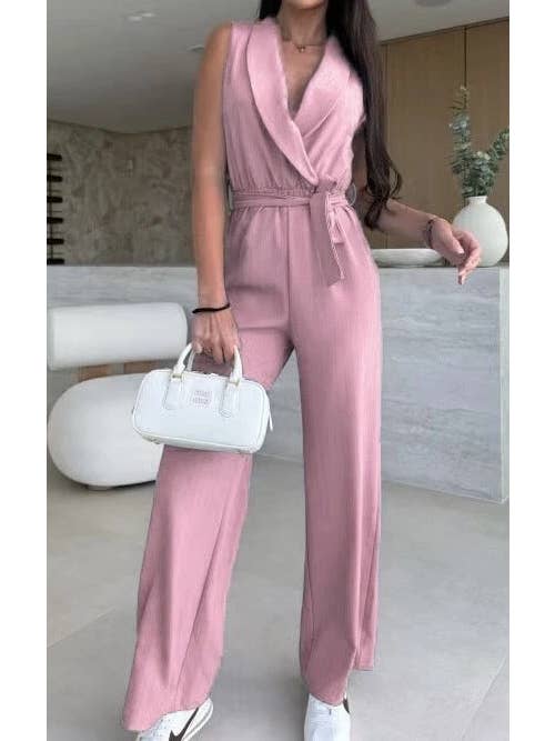 ESTEE BROWN - Wholesale Jumpsuit - Women's - Striped jumpsuit - 77384