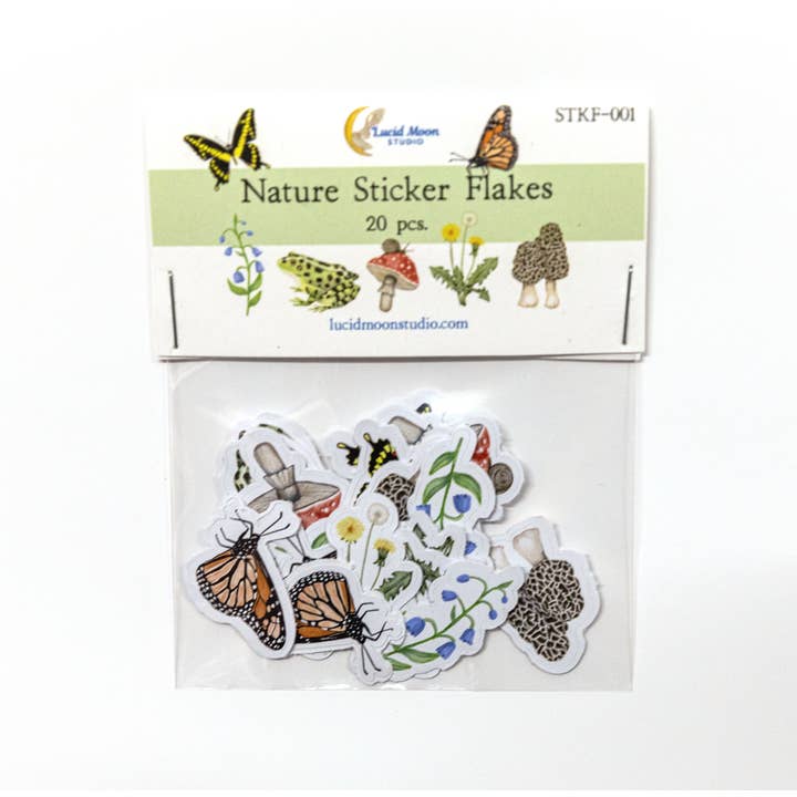 Lucid Moon Studio, LLC – wholesale Klistermärke – Naturklistermärken