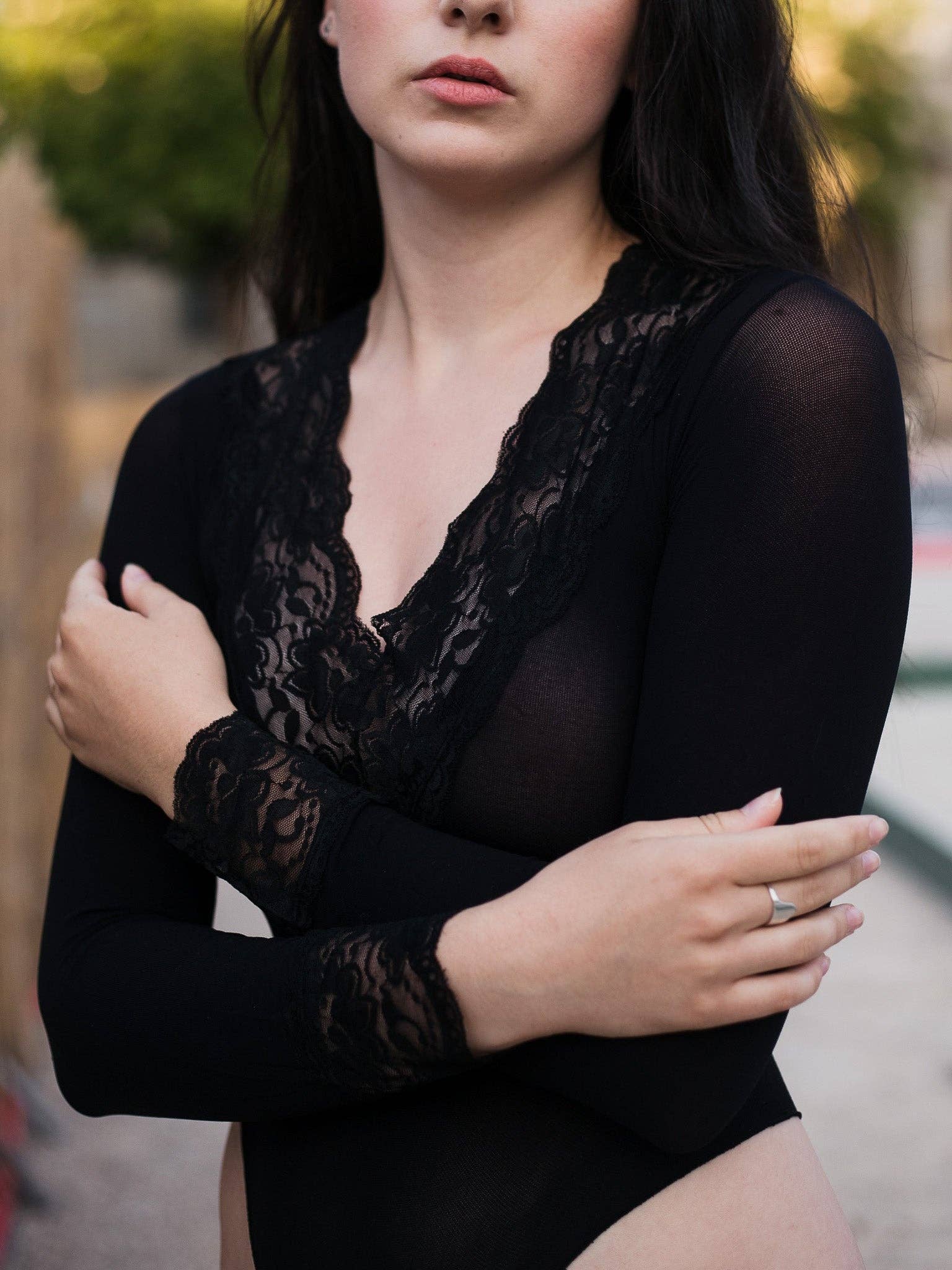 Clovis & Clothilde Paris - Wholesale Lingerie Bodysuit - Women's - Adelfa 60 denier body7