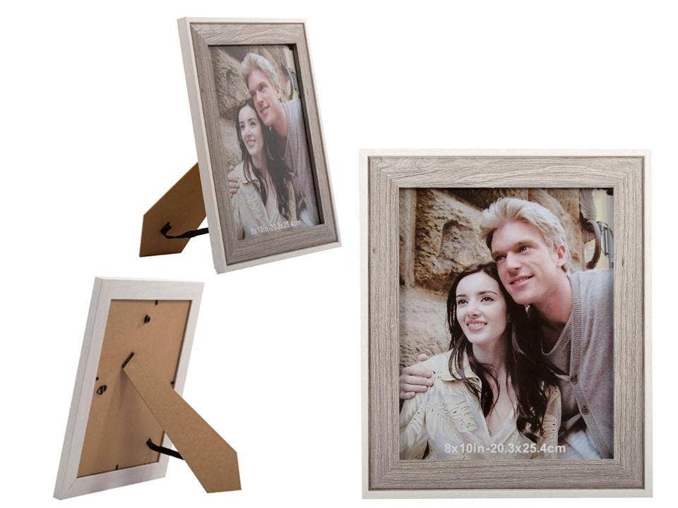 Kiera Grace - Wholesale Picture Frame - Kiera Grace Easton Frame WHITE/GREY WOOD6