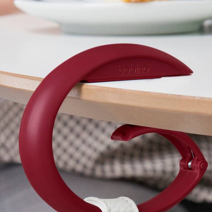Bobino - Wholesale Purse Hook/Hanger - Women's - Bag Safety Hook - Burgundy