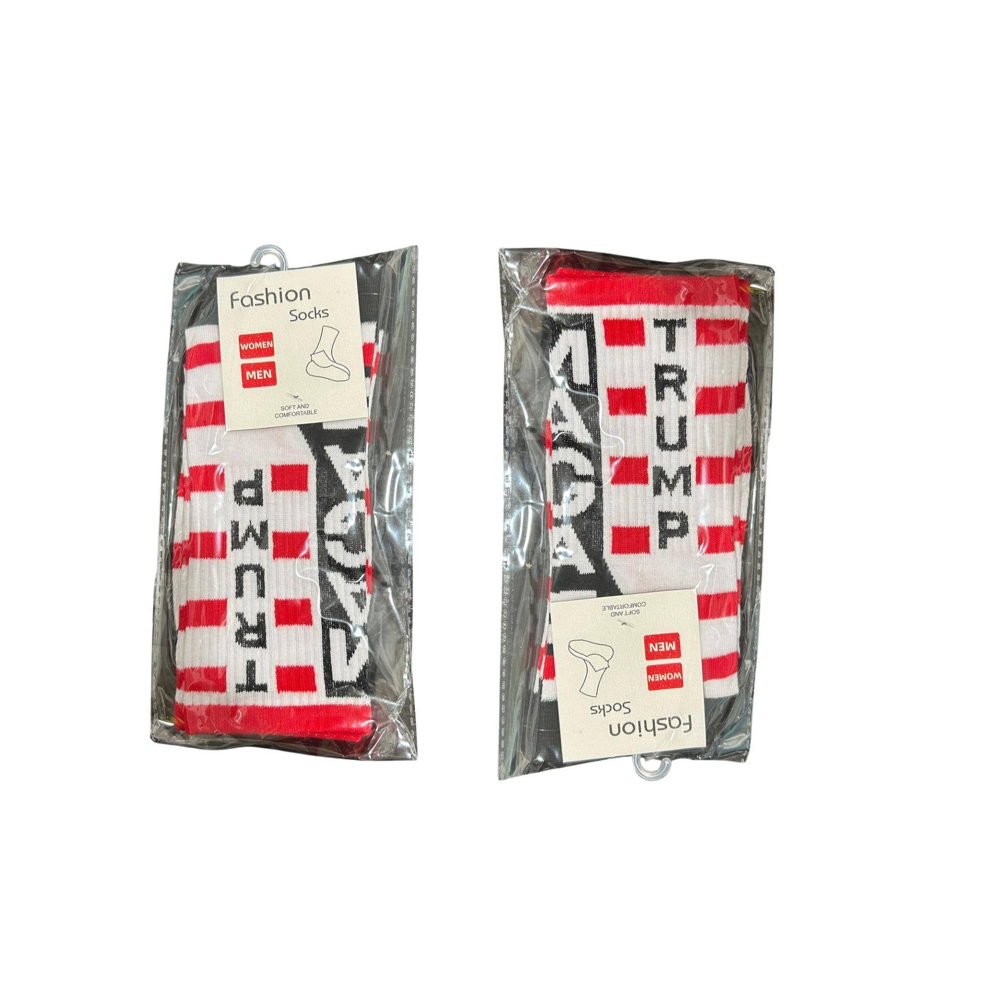 K & S WHOLESALE INC - Wholesale Socks - Unisex - Trump Socks Mega Design 30 CT2