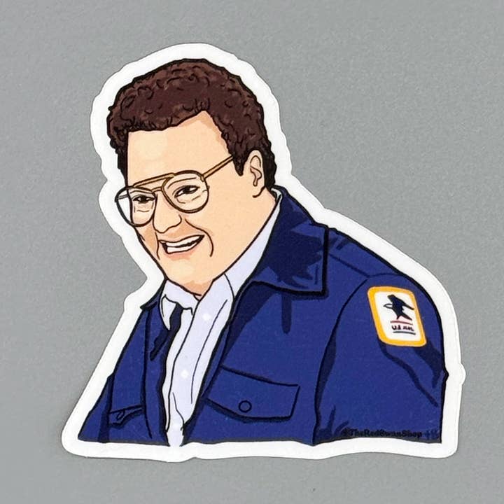 The Red Swan Shop - Wholesale Sticker - Seinfeld Vinyl Decal - Newman0