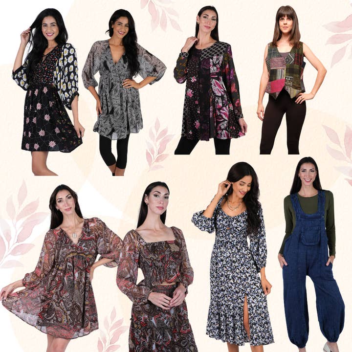 Sacred Threads - Wholesale Dress - Women's - Fall Clothing Curated Assorted Box2
