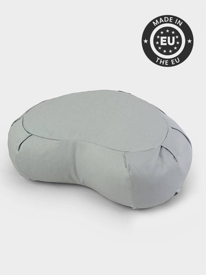 Yoga Studio Store - Wholesale Yoga Accessories - Yoga Studio European Organic Buckwheat Zafu Crescent Cushion8