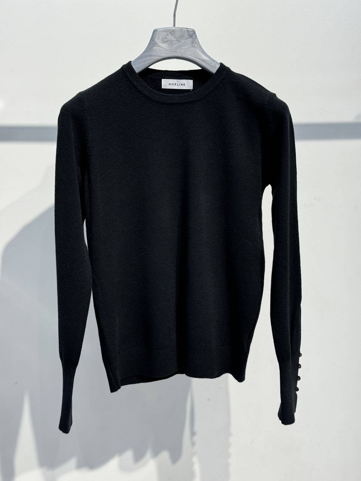 NOELINE - Wholesale Knit Sweater - Women's - Round neck fine knit sweater 2520418