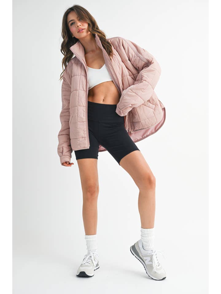 AEMI + CO - Wholesale Jacket - Women's - 5106EK Bebe Puffer Jacket 346