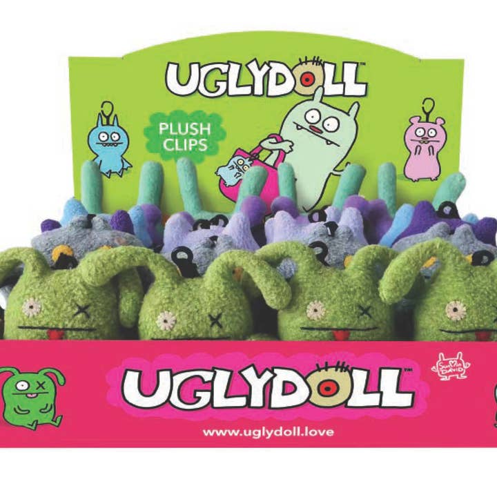 Surtido de Clips para Mochila Uglydoll de 24 unidades para venta al por mayor de Bumpas - Uglydoll
