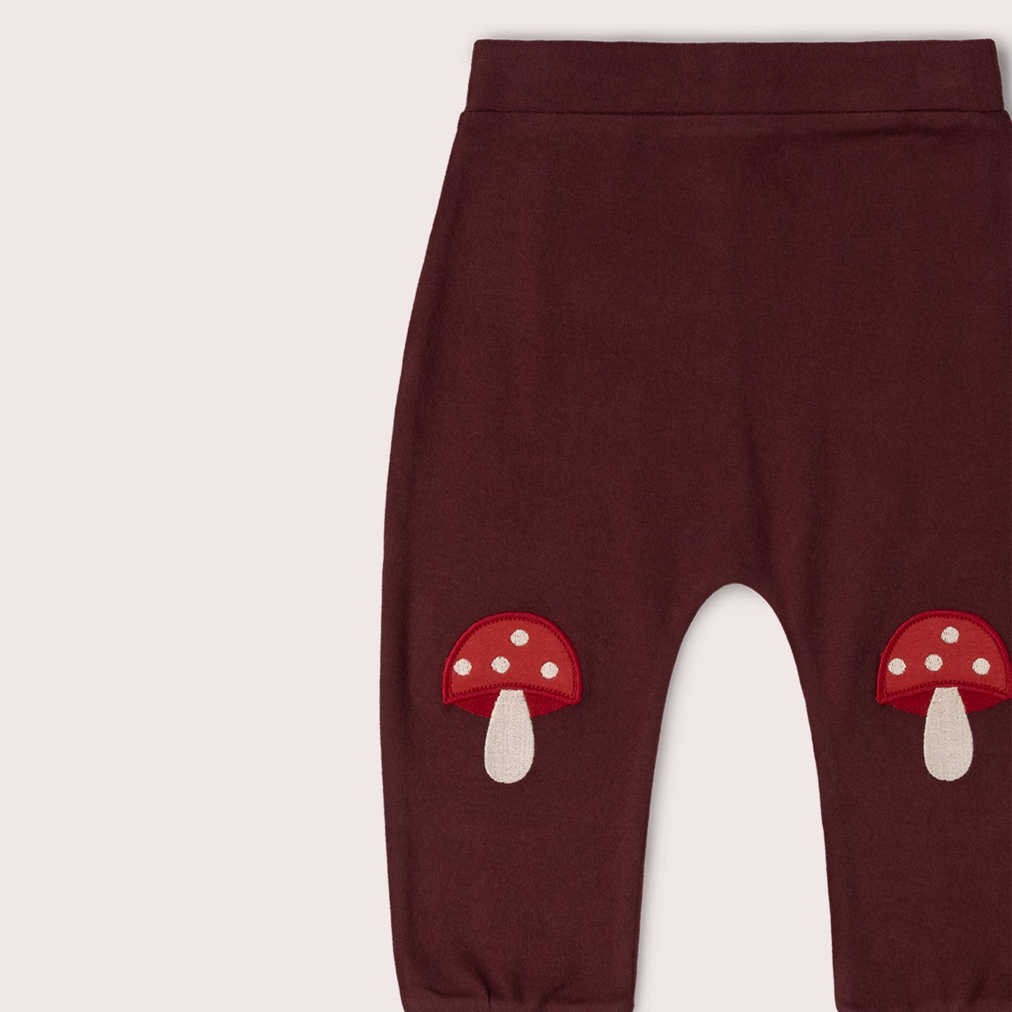 Brown Toadstool Knee Patch Joggers for wholesale on Faire3