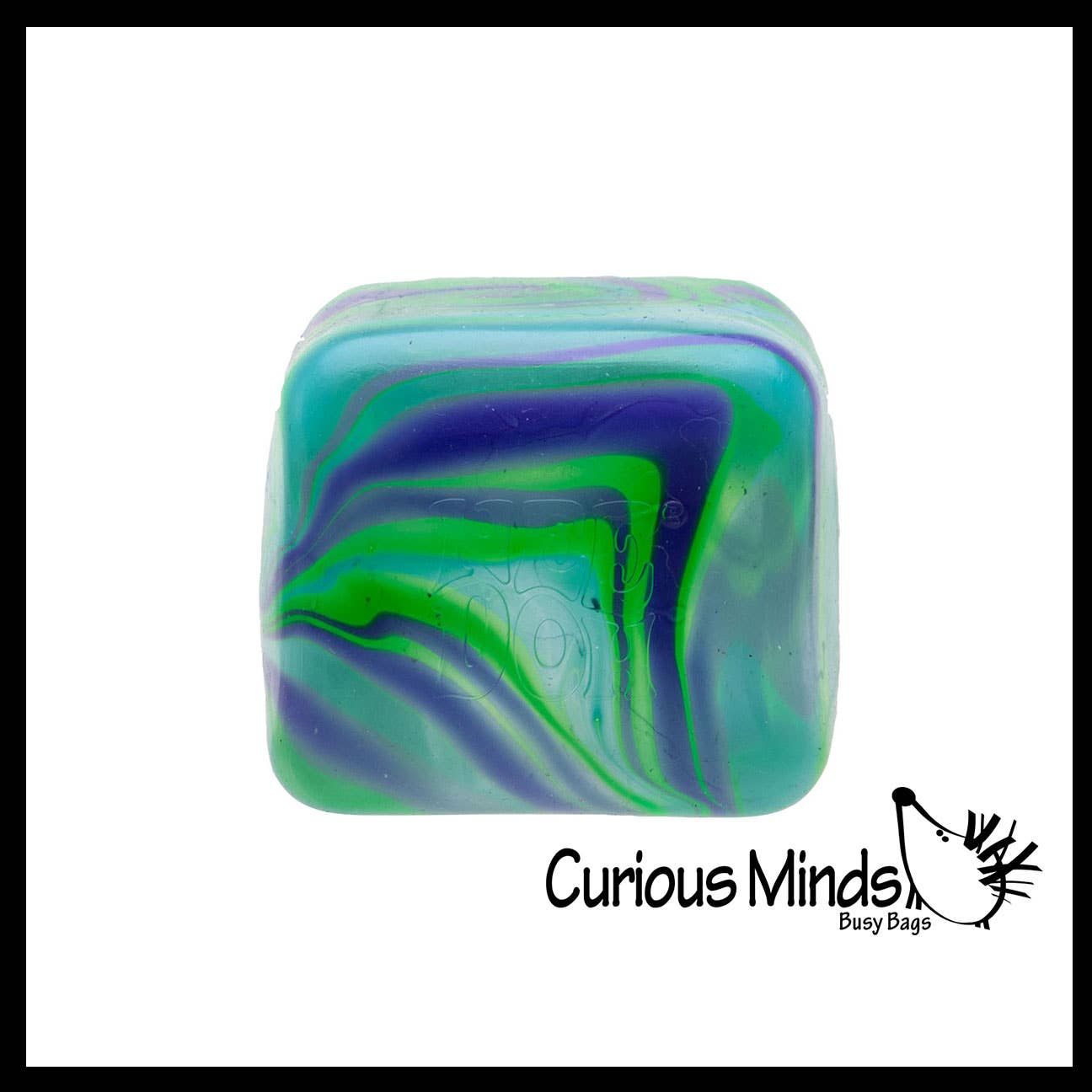 Curious Minds Toys - Vente Jouet mou – enfant et bébé - Balle de sucre en cube Nee Doh Nice Swirl - Colle/gel épais11