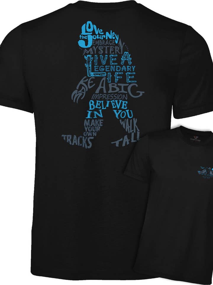 Bigfoot Wisdom Short Sleeve Shirt for wholesale by PNW KYNE