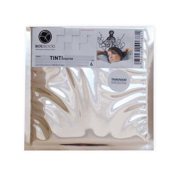 Boubouki – wholesale Wall decal/stickers – Tinti - 15x15cm Tile Stickers - Set of 62