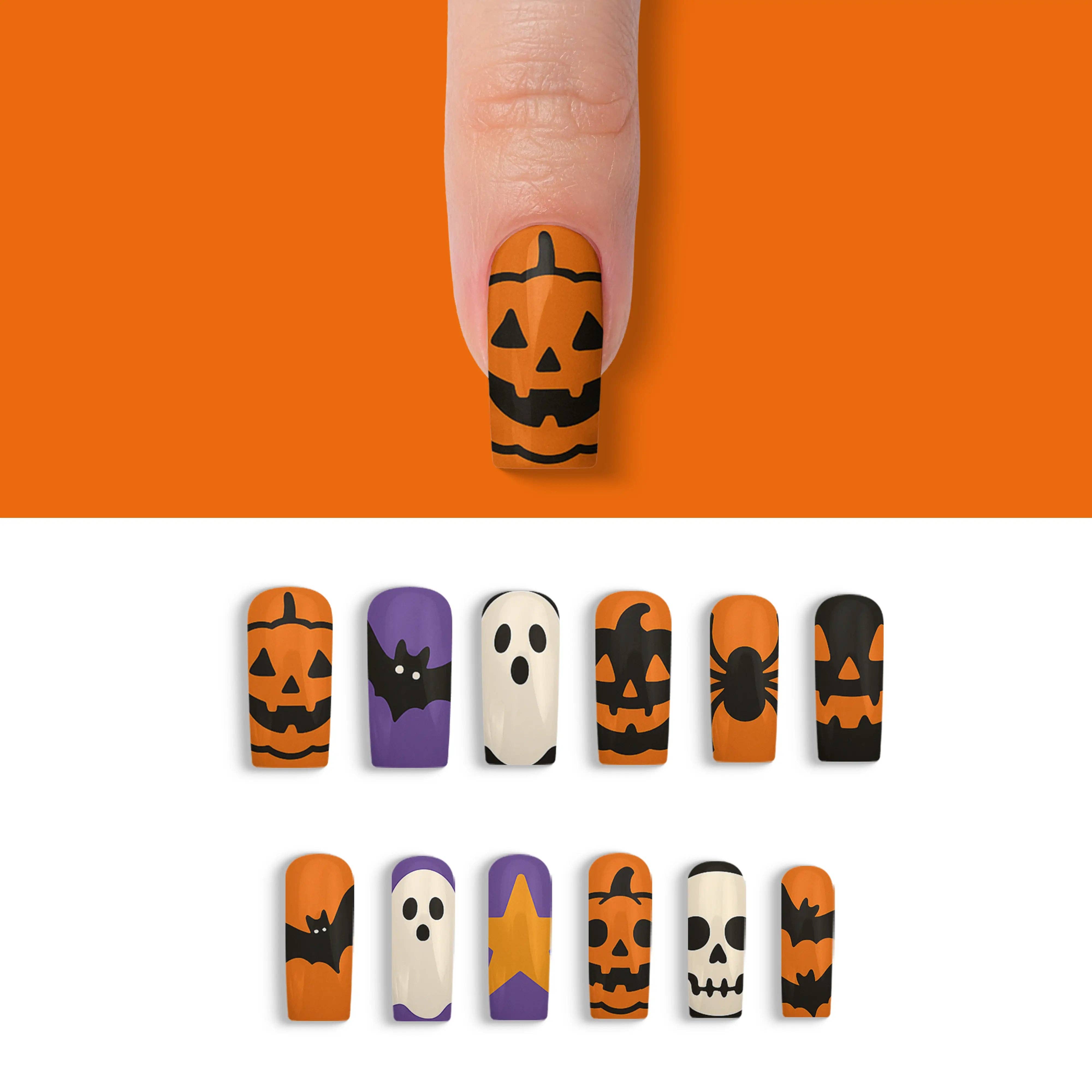 FYNE BODY - Wholesale Press-on/fake nails - Pumpkin Patch Glam Halloween Press-On Nails39