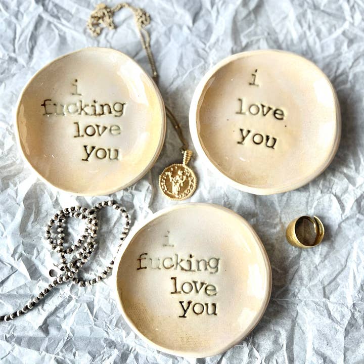 Cheeky Handmade Dish for Jewelry, Salt or anything for wholesale by Cathy Rahill Studio Art