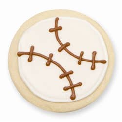 Baseball Cookie Favor for wholesale by Lady Fortunes Inc