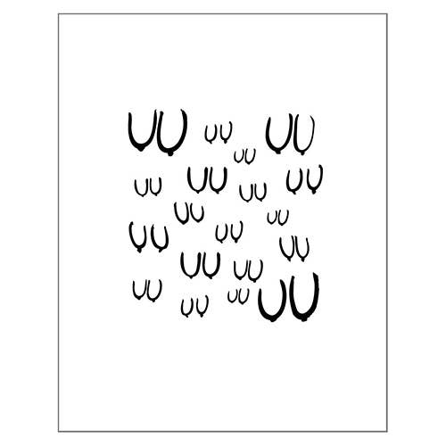 Stampa d'Arte 11 x 14 Seno per la vendita all'ingrosso da parte di Smitten Kitten