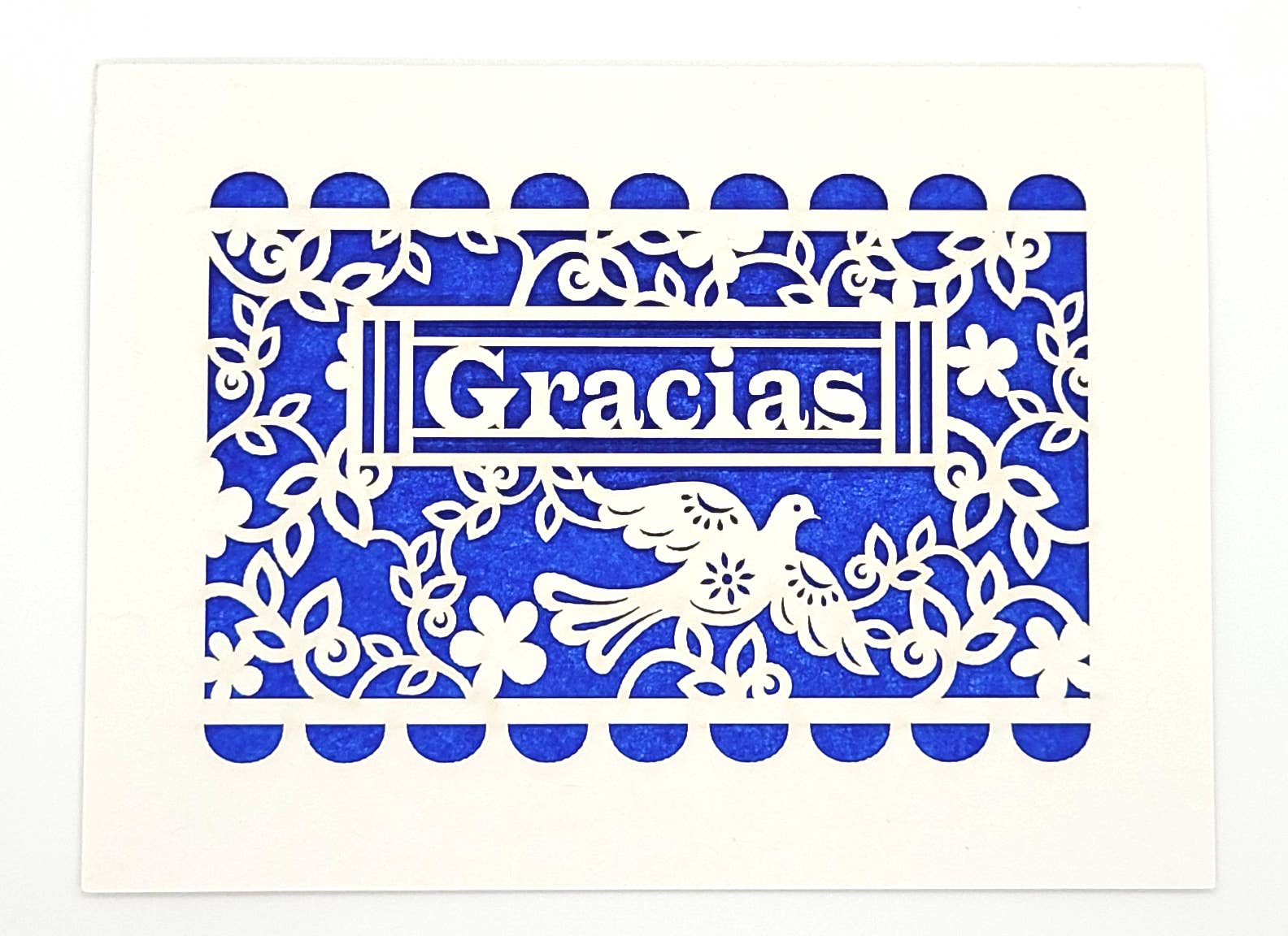 two hermanas - Vendita all'ingrosso Biglietti di ringraziamento - Gracias - Papel Picado - Grazie in spagnolo4