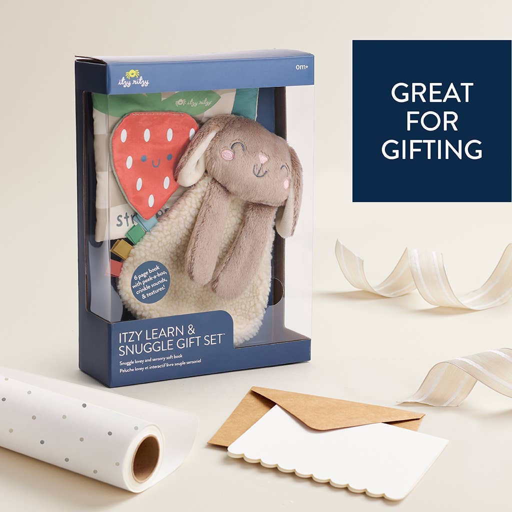 Itzy Ritzy Canada - Vente Coffret cadeau/set pour jeune maman - *Nouveau* Coffret Cadeau Itzy Learn & Snuggle3