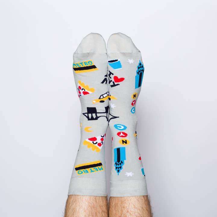 Yellow Owl Workshop - Wholesale Socks - Men's - Men's Socks - New York Crew Socks - NYC Gift