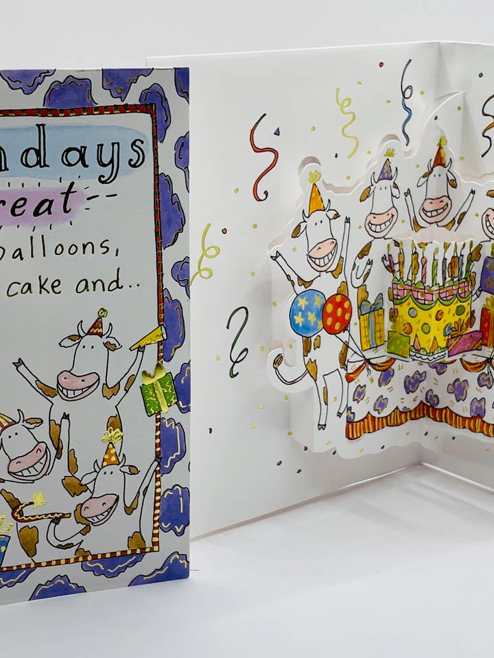 Birthday Pop Up Card |DKN | SM | PB94 for wholesale by DICKENS INC.
