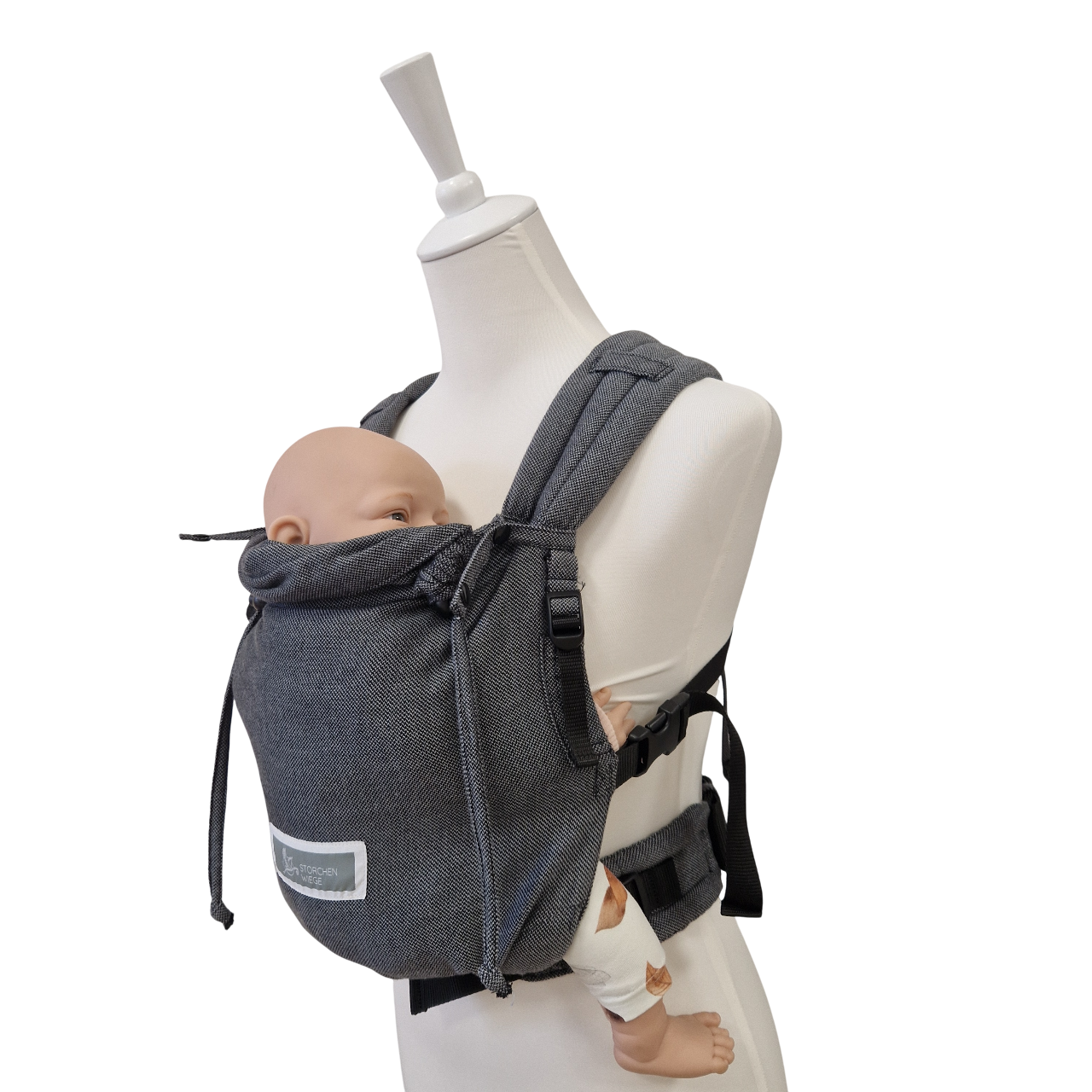 Storchenwiege GmbH & Co. KG - Vente Porte-bébé - Valeno Graphite7