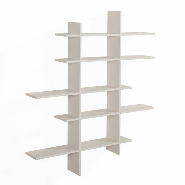 Danya B - Wholesale Wall-mounted shelf - Five Level Asymmetric Wall Shelf1