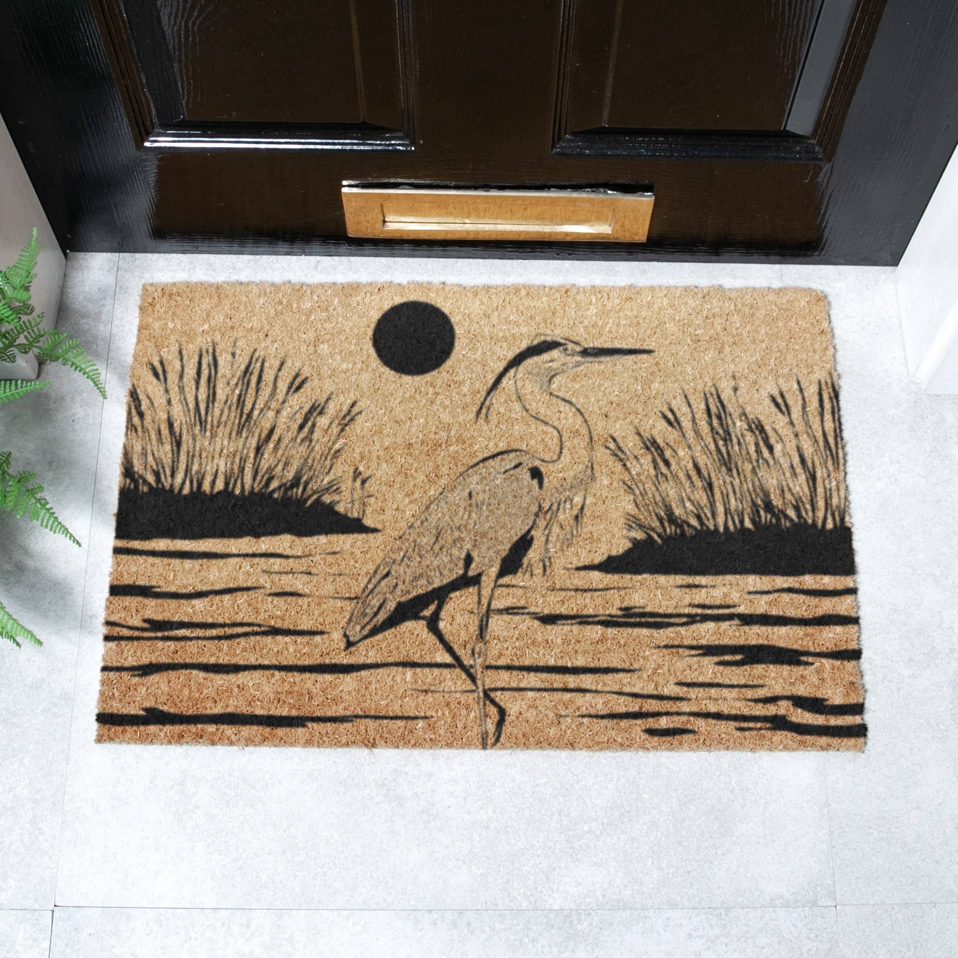 Perkins & Morley - Wholesale Door Mat - Heron Coir Doormat2