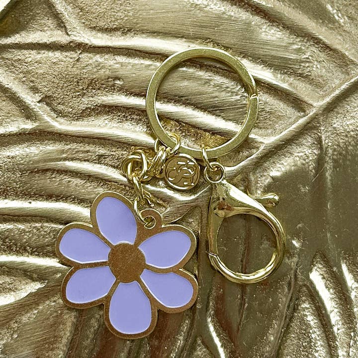 Porta-chaves | DAISY Lilás por por atacado de STATIONERY & GIFT