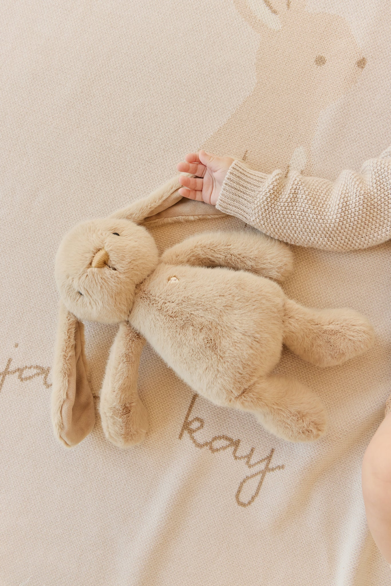 Shine on me Distribution - Wholesale Stuffed/Plush Toy - Kids & Baby - Plush - Penelope the bunny - Caramel - Snuggle Bunnies4