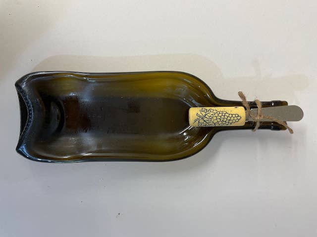 Rescued Whines - Wholesale Serving Tray - Divided Slumped Wine Bottle serving tray6