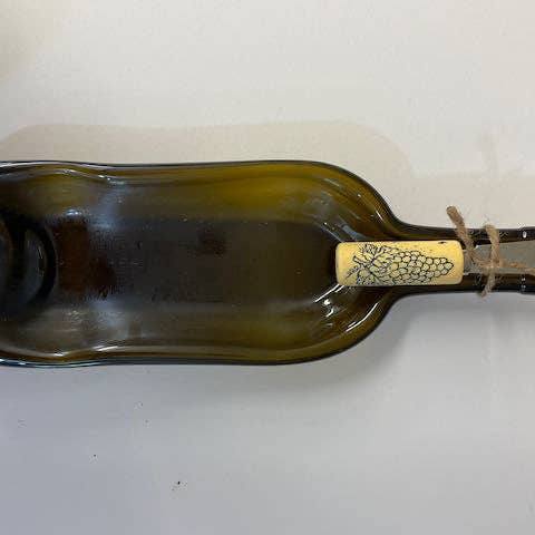 Rescued Whines - Wholesale Serving Tray - Divided Slumped Wine Bottle serving tray6