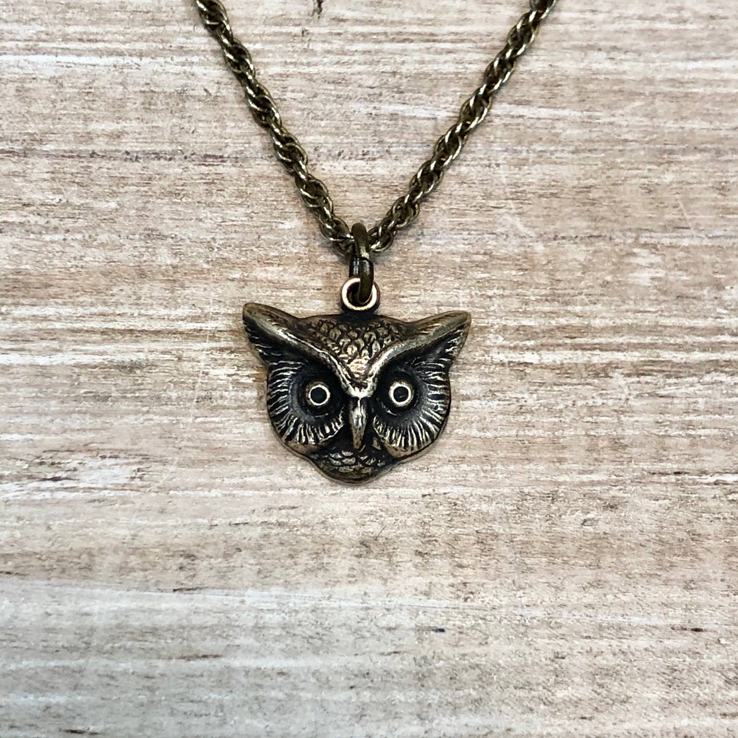 Lorraine Frances Jewelry - Wholesale Pendant/Charm Necklace - Wise Old Owl Necklace0