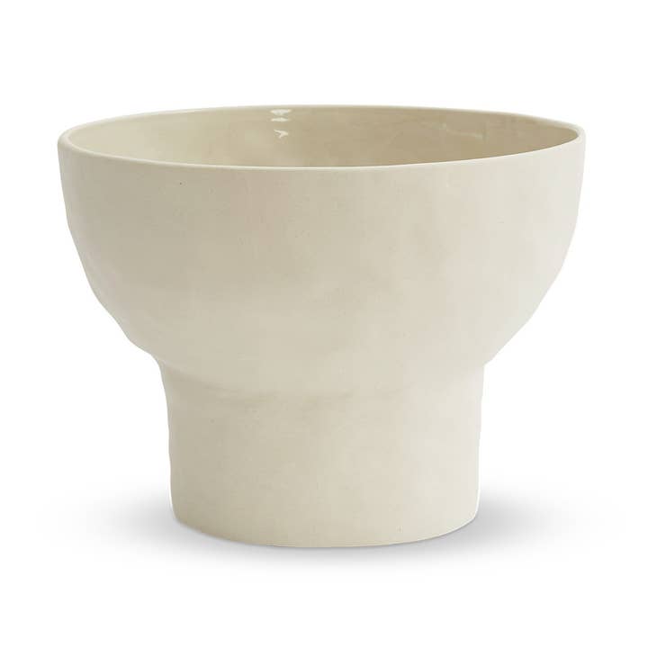 Cloud Hubble Bowl Chalk White (L) for wholesale by Marmoset Found