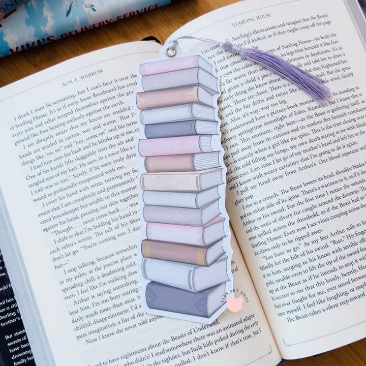 Reading Tracker Bookmark for wholesale by Tabs Art Shop
