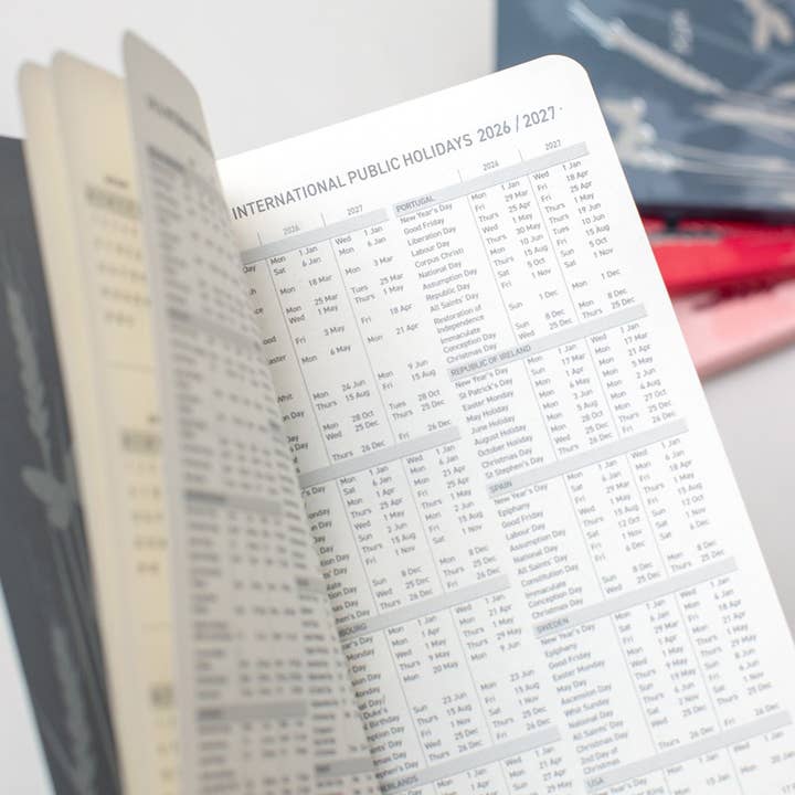 Tangible Stationery – wholesale Planner – Matilda Myres - 2026 Diary - Slim Weekly Notes8