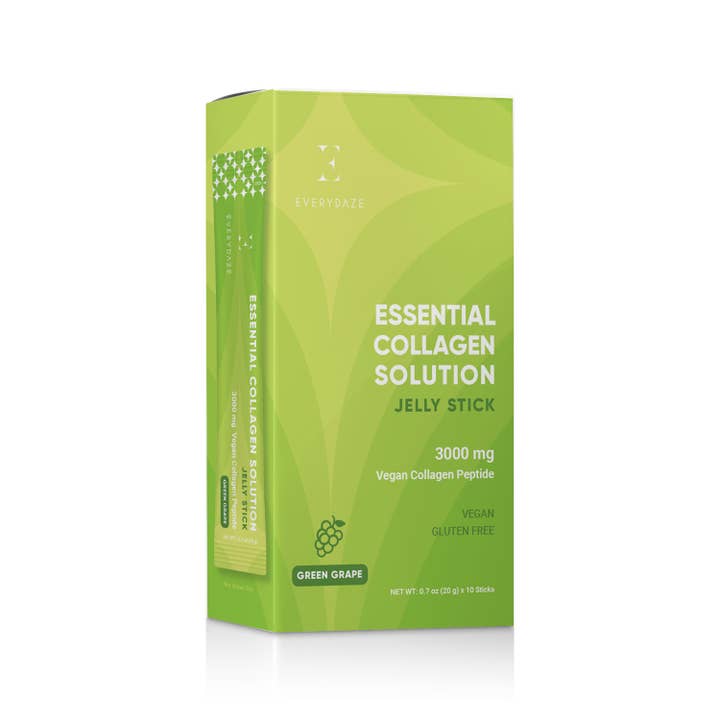 EVERYDAZE – Großhandel Nahrungsergänzungsmittel/Vitamin zum Einnehmen – Essential Collagen Solution Jelly Stick, 10 Packungen