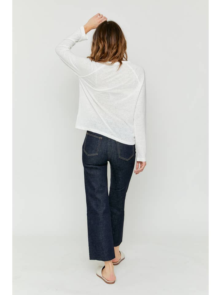 Oliver Logan - Wholesale Jeans - Women's - Aberdeen Ankle Crop High Rise Jean, Timbers