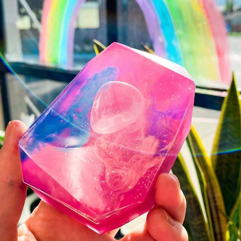 Crystal Bar Soap - Wholesale Bar Soap - Moment of Gratitude - 7 oz Crystal Infused Bar Soap2