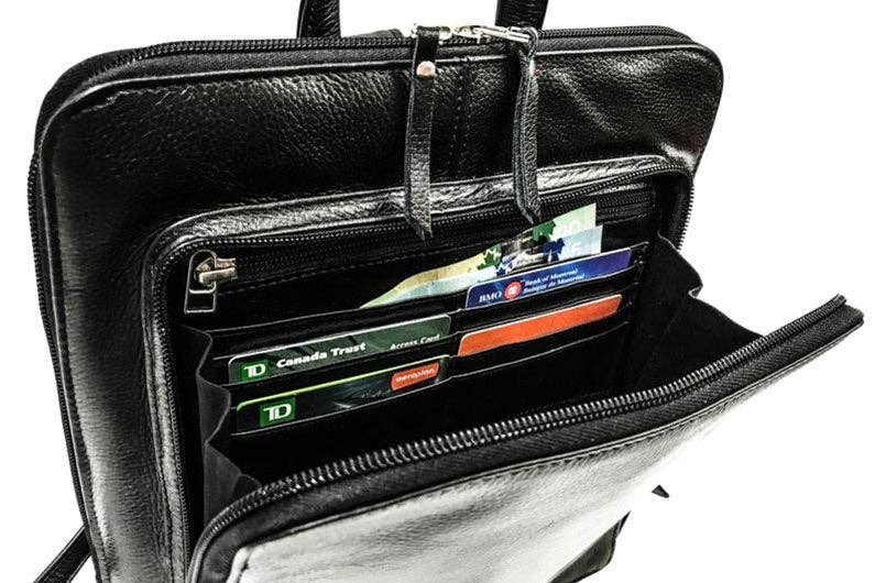 Hides – wholesale Ryggsäck - Unisex – Klassisk damläderryggsäck9