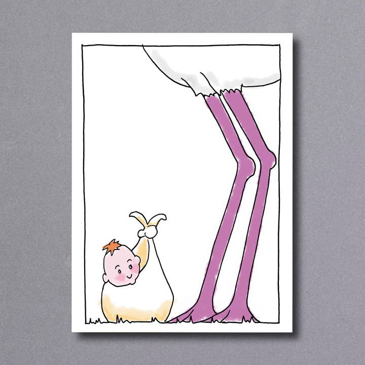 Stork Pink — nieuwe babypaart voor wholesale door Little Gallery
